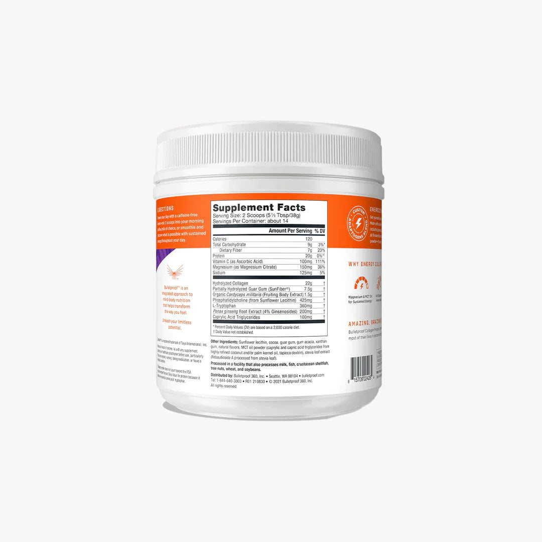 Bulletproof Dark Chocolate Collagen Protein