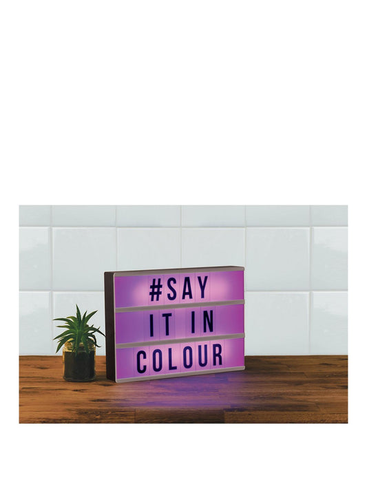 Colour Changing Cinematic Light Box