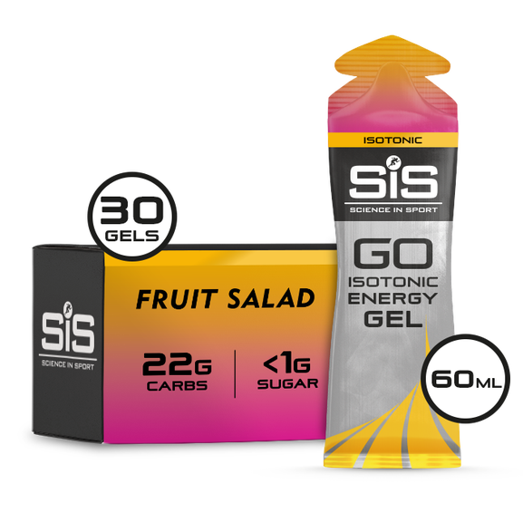 Science in Sport Go Isotonic Energy Gels - Fruit Salad (30x60ml)