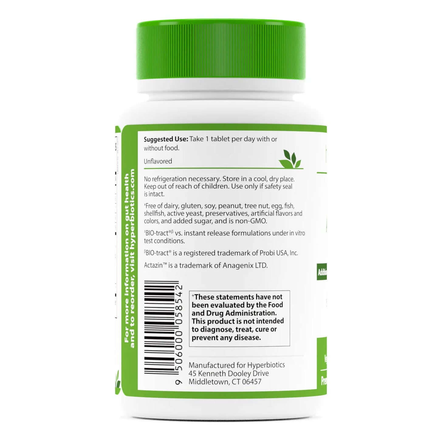 Hyperbiotics PRO-15 Advanced: Support for Bloating and Gas (60 count)