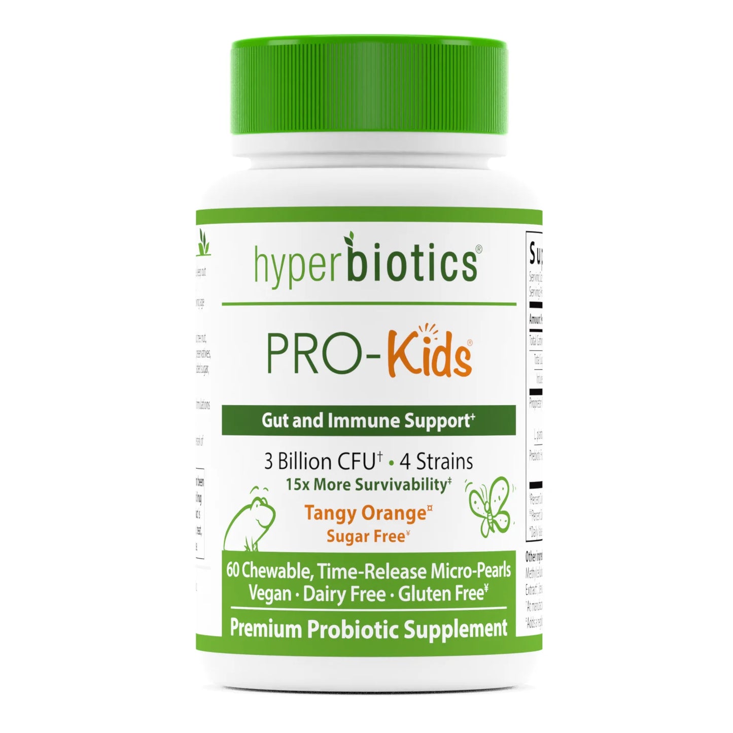 Hyperbiotics Pro-Kids: Gut and Immune Support (60 count)