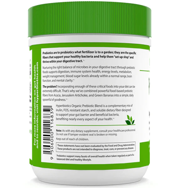 Hyperbiotics Prebiotic Powder - 375g