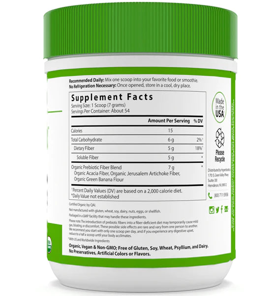 Hyperbiotics Prebiotic Powder - 375g