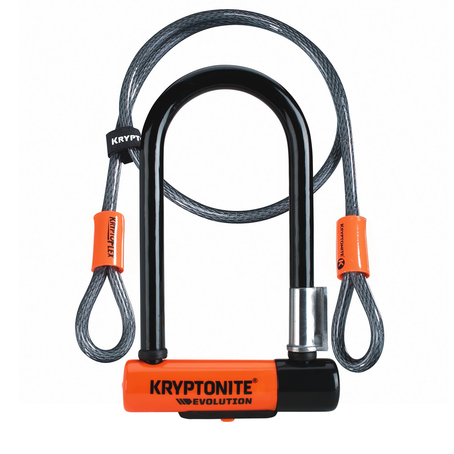 Kryptonite Evolution Mini 7 Bike Lock and Kryptoflex Cable