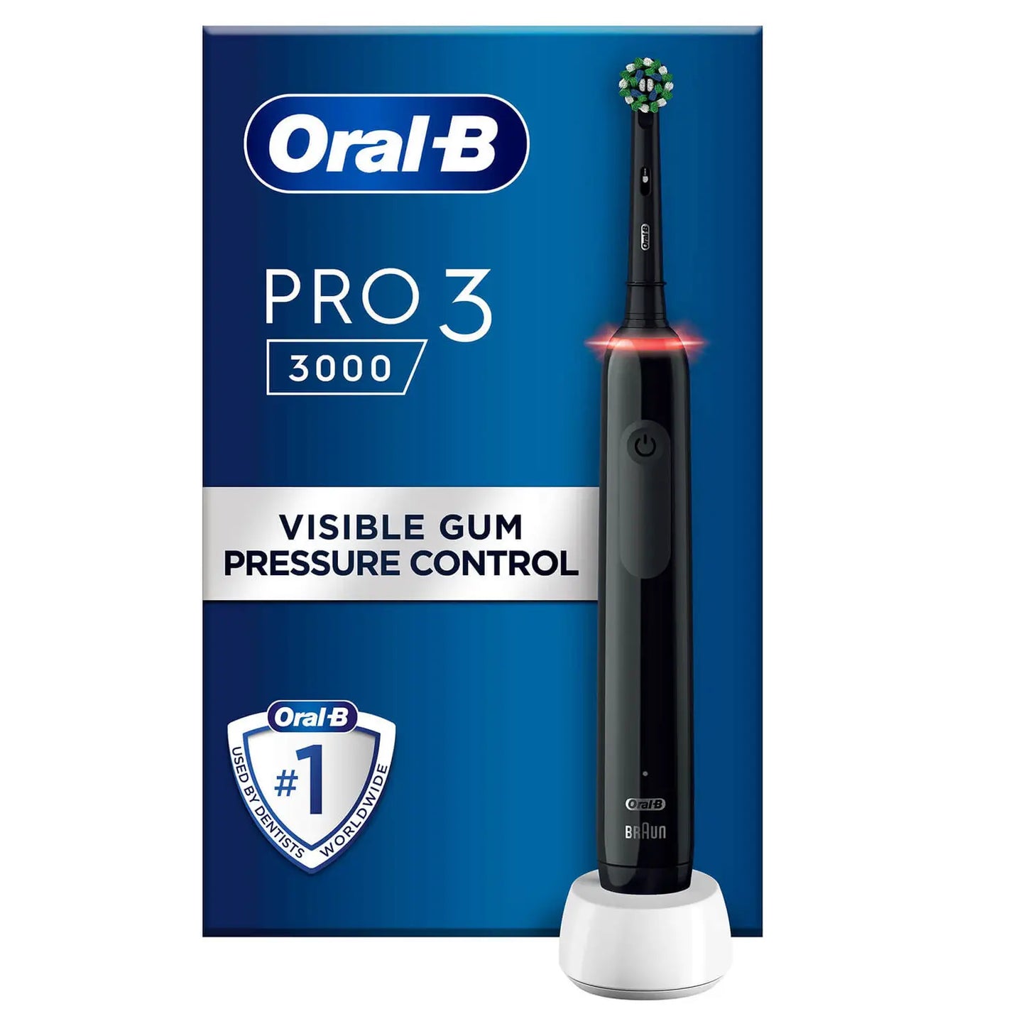 Oral-B Pro 3 3000 Cross Action Black Electric Toothbrush