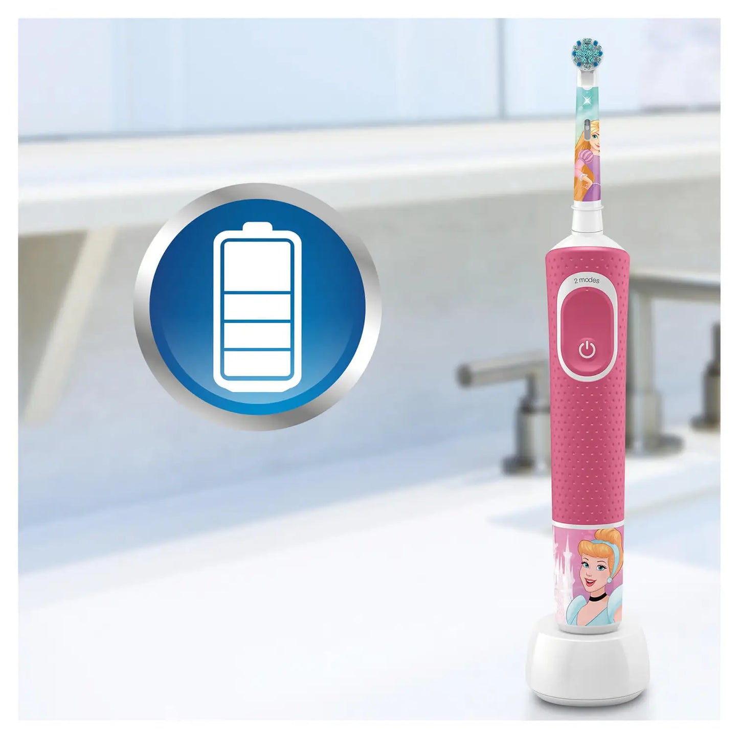 Oral-B Kids Disney Princesses Electric Rechargeable Toothbrush