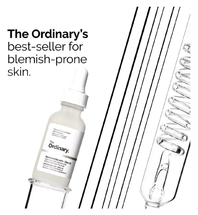 The Ordinary Niacinamide 10% + Zinc 1% (30ml)