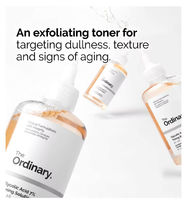 The Ordinary Glycolic Acid 7% Toning Solution (240ml)