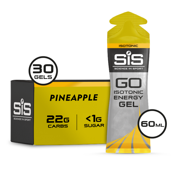 Science in Sport Go Isotonic Energy Gels - Pineapple (30x60ml)