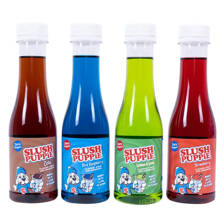 Slush Puppie Zero Sugar 4 Pack Syrups - 180ml