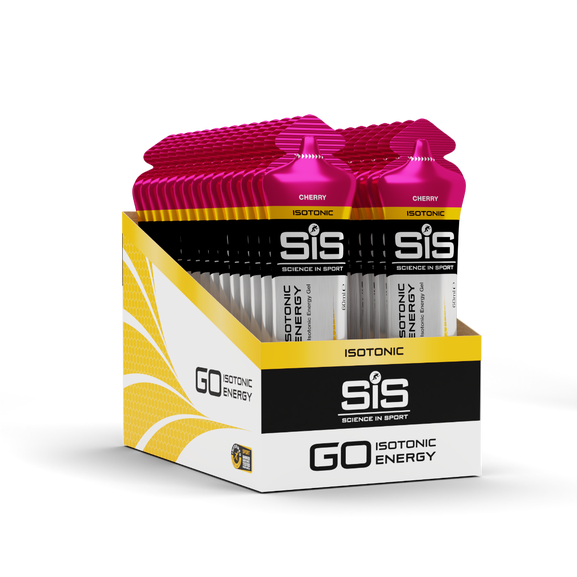 Science in Sport Go Isotonic Energy Gels - Cherry (30x60ml)